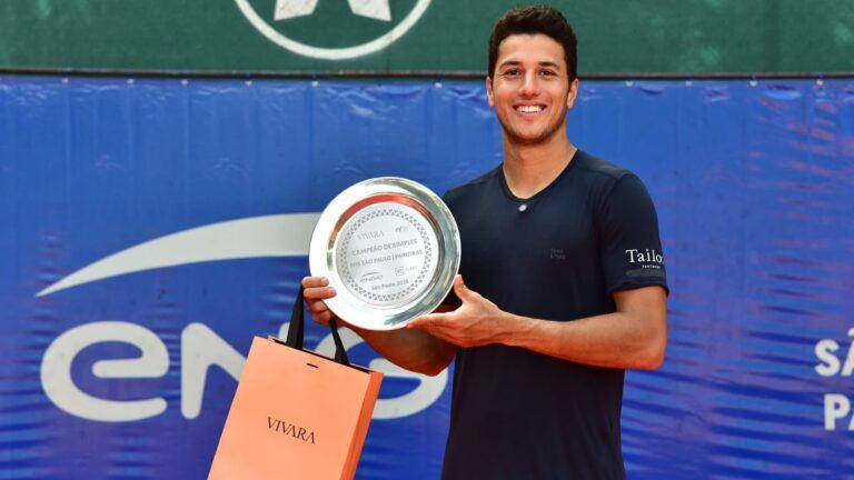 Tênis masculino: Mateus Alves derrotou Gustavo Alves na final do M15 de São Paulo; veja resultados da semana