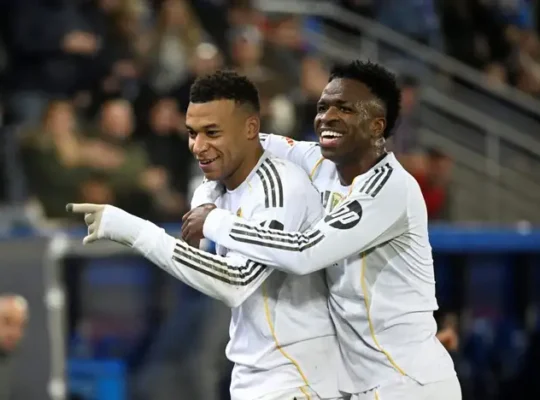 Mbappé Vini Jr Real Madrid