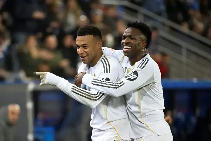 Mbappé Vini Jr Real Madrid