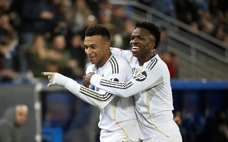 Mbappé Vini Jr Real Madrid