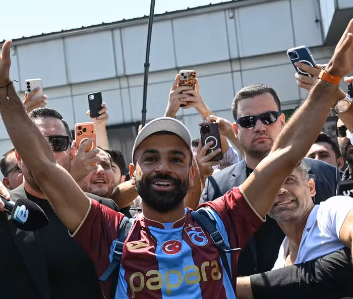 Mohamed Salah chegou no Trabzonspor