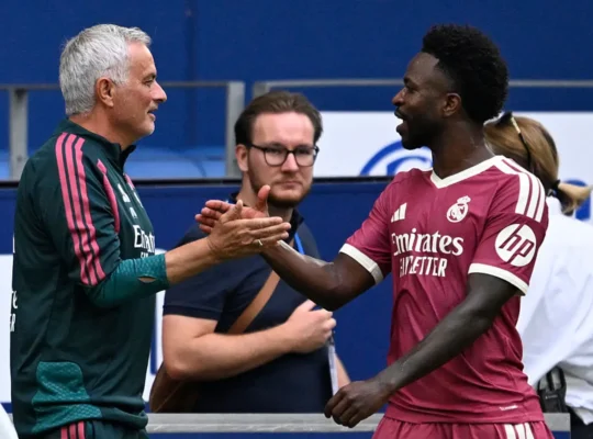 Mourinho Vinicius Júnior