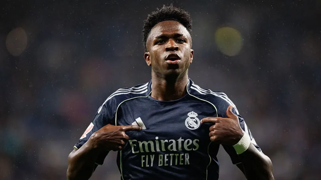Vini Jr., Real Madrid. Foto: Maciej Rogowski/SOPA Images/LightRocket/Getty Images