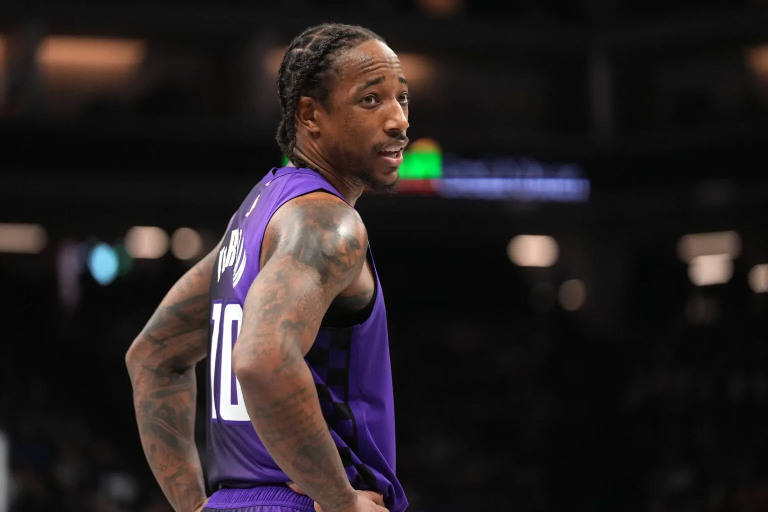 DeMar DeRozan (Foto: Cary Edmondson/Imagn Images)