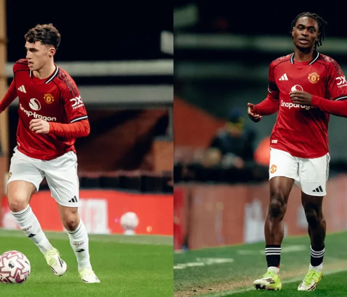 James Scanlon Ogunneye arsenal jovens manchester united