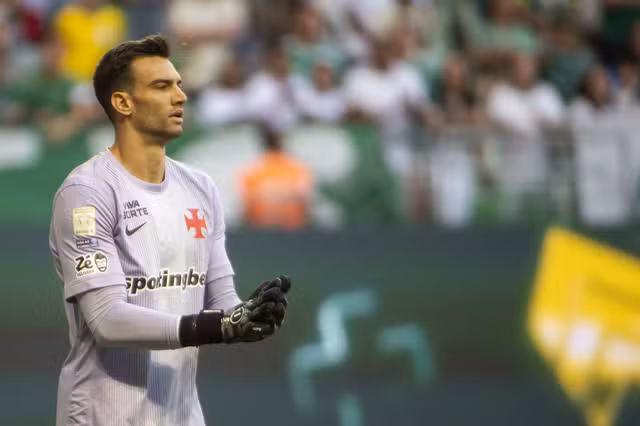 Léo Jardim, Palmeiras x Vasco, Brasileirão 2026. Foto: Anderson Romão/AGIF.