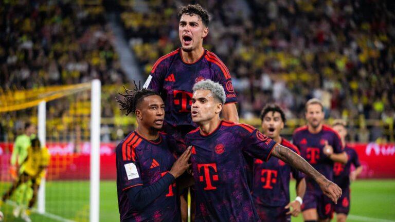 Campeão! Bayern vence o Borussia Dortmund e conquista a Supercopa da Alemanha