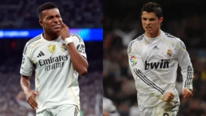 Mbappé alcança marca de 100 participações em gols pelo Real Madrid e volta a ser comparado com Cristiano Ronaldo