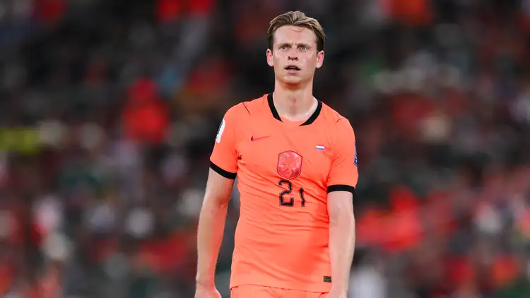 Frenkie De Jong, Holanda. Foto: Reprodução/Getty Images.