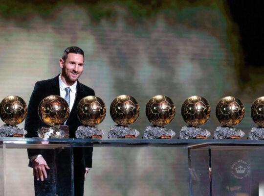 Messi Bola de Ouro