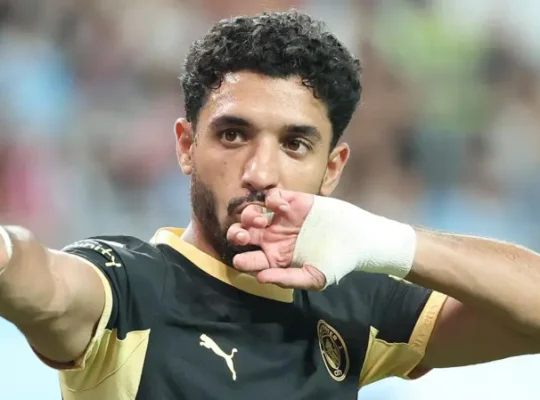 Omar Marmoush, Manchester City. Foto: Reprodução/BBC Sport via Getty Images.