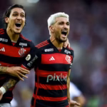 Pedro e Arrascaeta Flamengo