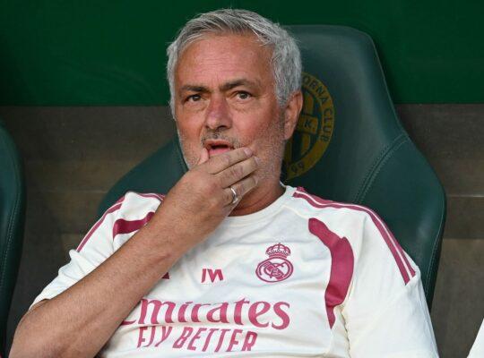 José Mourinho, Real Madrid. Foto: Attila Kisbenedek/AFP via Getty Images.