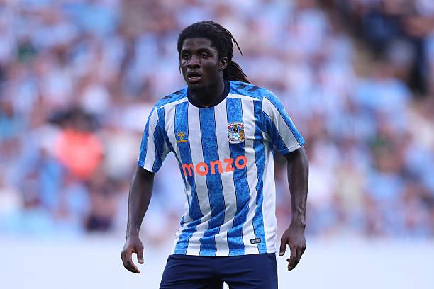 Caleb Yirenki, Coventry City. Foto: Catherine Ivill/ AMA/Getty Images