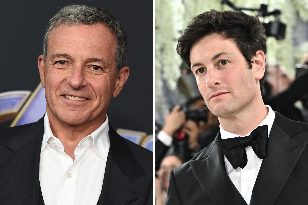 Bob Iger e Josh Kushner (Foto: AP)