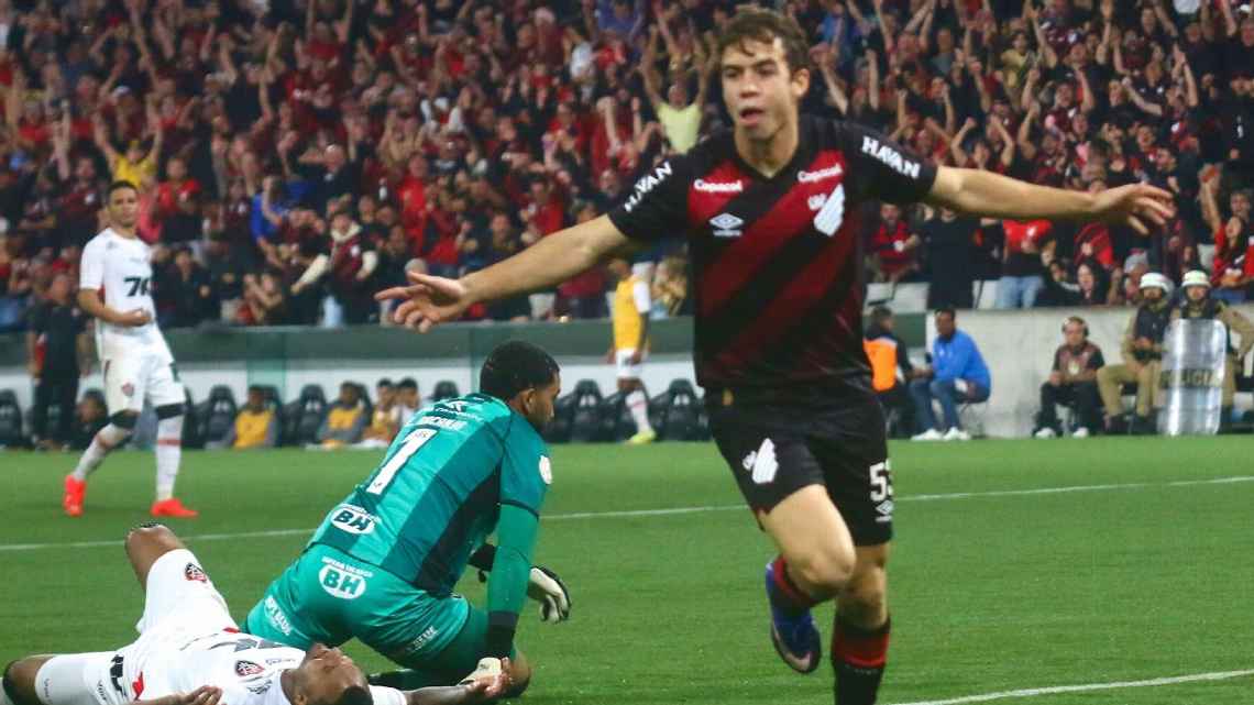 Athletico-PR ganha primeiro jogo das oitavas de final da Copa do Brasil de 2026, contra o Vitória