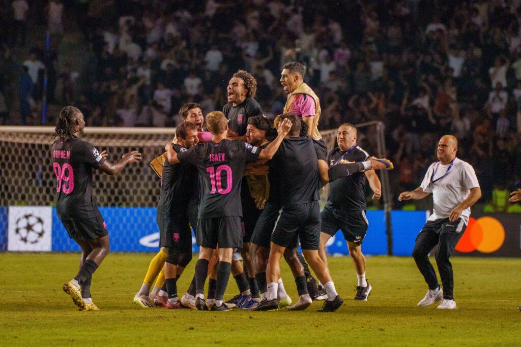 Sabah x Hapoel Be'er Sheva, UEFA Champions League. Foto: Divulgação/Sabah FK