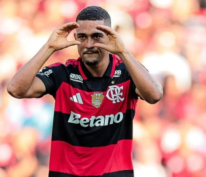 Samuel Lino marca dois gols pelo Flamengo contra Botafogo