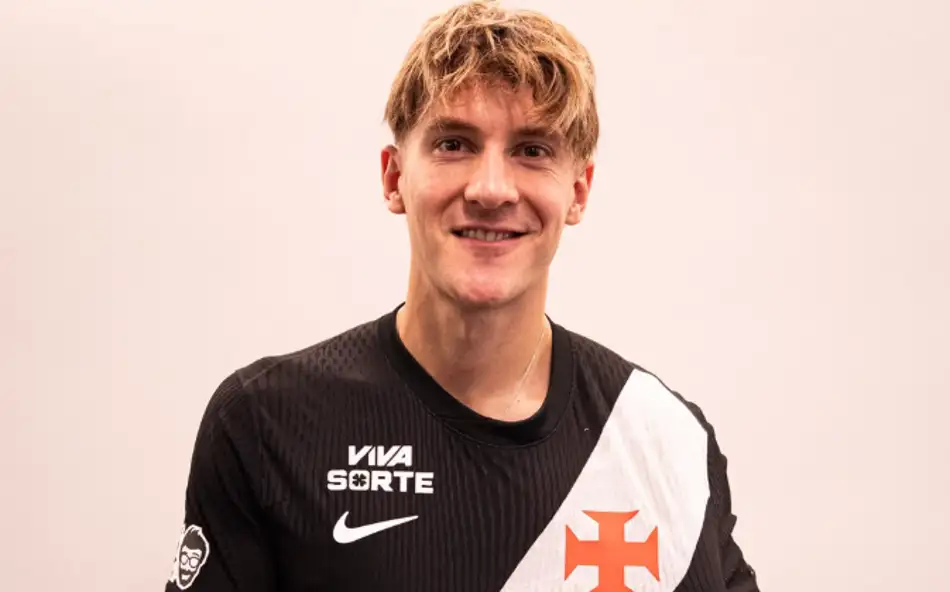 Vasco e o jogador Facundo Colídio