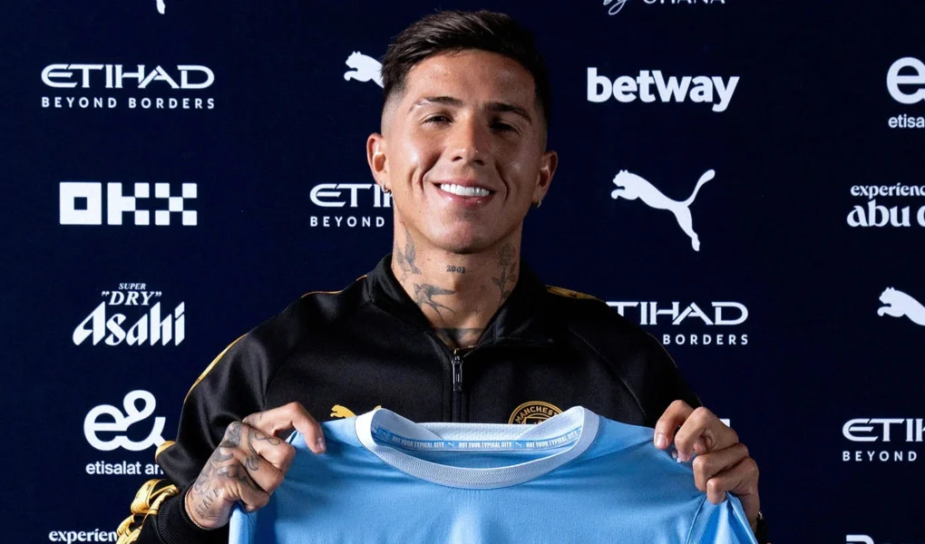 Enzo Fernández contratado pelo Manchester City