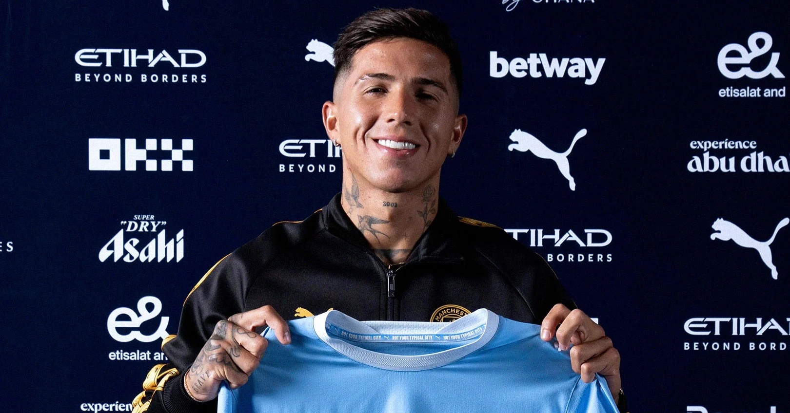 Enzo Fernández contratado pelo Manchester City