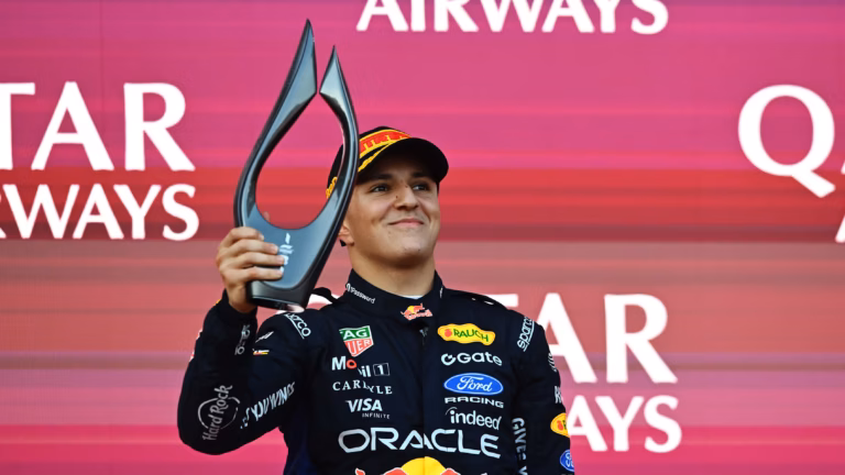 Red Bull revela detalhe que mais impressionou em retorno de Hadjar ao pódio em Baku