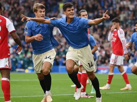 Premier League, Arsenal e Brighton