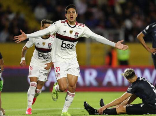 Independiente del Valle 2 x 2 Flamengo, Recopa Sul-Americana 2020. Foto: Reprodução/EFE.