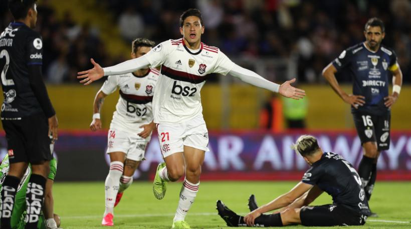 Independiente del Valle 2 x 2 Flamengo, Recopa Sul-Americana 2020. Foto: Reprodução/EFE.