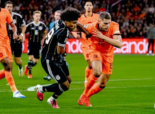 Holanda x Alemanha, Nations League. Foto: IMAGO/DeFodi Images.