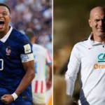zidane e mbappe frança
