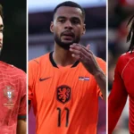 Nations League, três jogadores