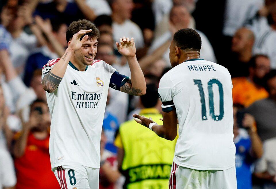 Real Madrid x Inter de Milão, Champions League 2026/27. Foto: REUTERS/Violeta Santos Moura.