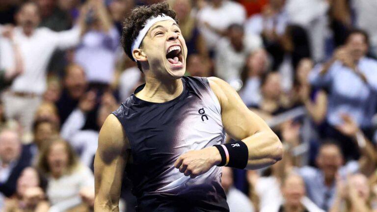 Ben Shelton busca virada, derrota Frances Tiafoe no US Open e está em sua primeira final de Grand Slam