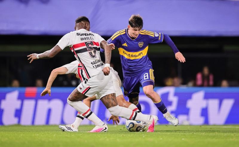 Boca Juniors venceu o São Paulo na rodada de ida das quartas da Sul-Americana