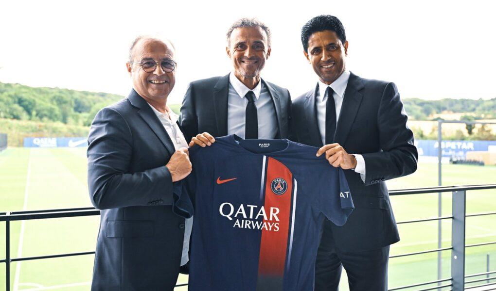 luis enrique nasser al khelaifi psg