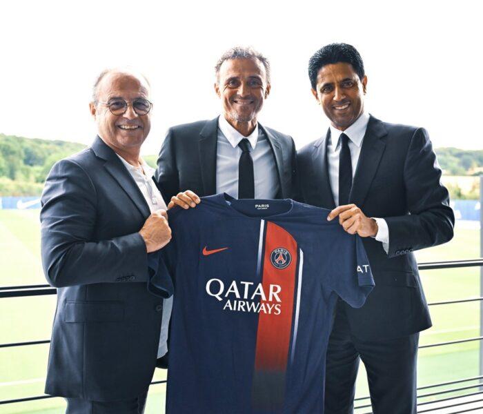 luis enrique nasser al khelaifi psg