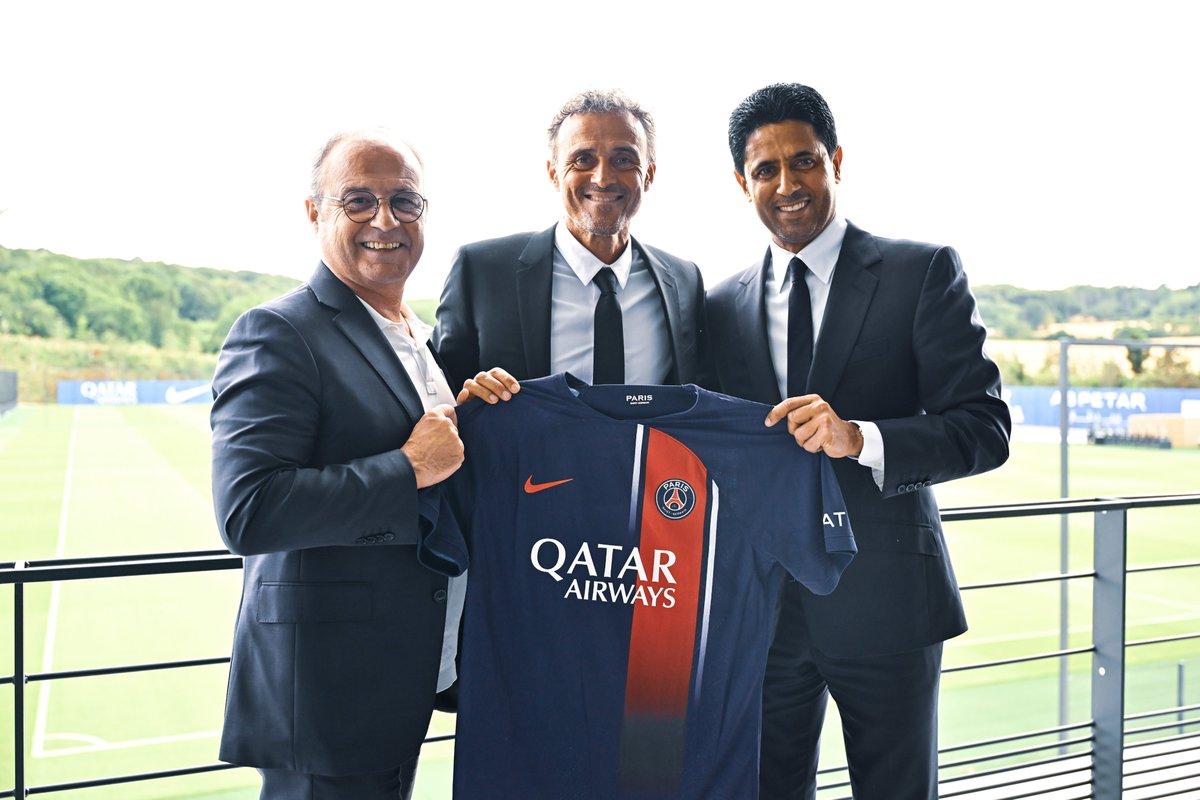 luis enrique nasser al khelaifi psg