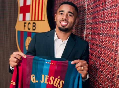 Gabriel Jesus é o novo reforço do Barcelona