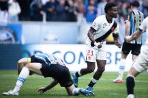 Vasco vira sobre o Grêmio na Arena e quebra tabu histórico com atuação de força no segundo tempo