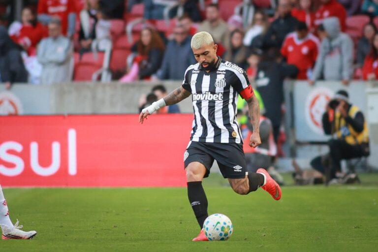Santos vence o Internacional no Beira-Rio e se afasta do Z4