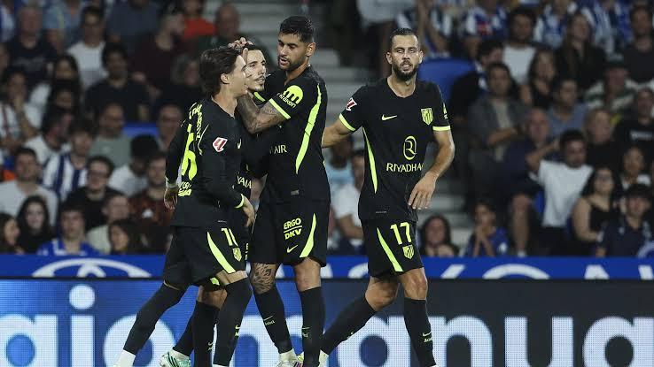 Atlético de Madrid é letal e goleia a Real Sociedad fora de casa