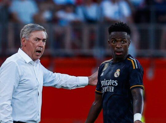 ancelotti vinicius junior