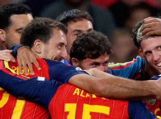 Espanha vence Inglaterra Wembley