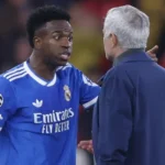 vinicius jr e mourinho real madrid