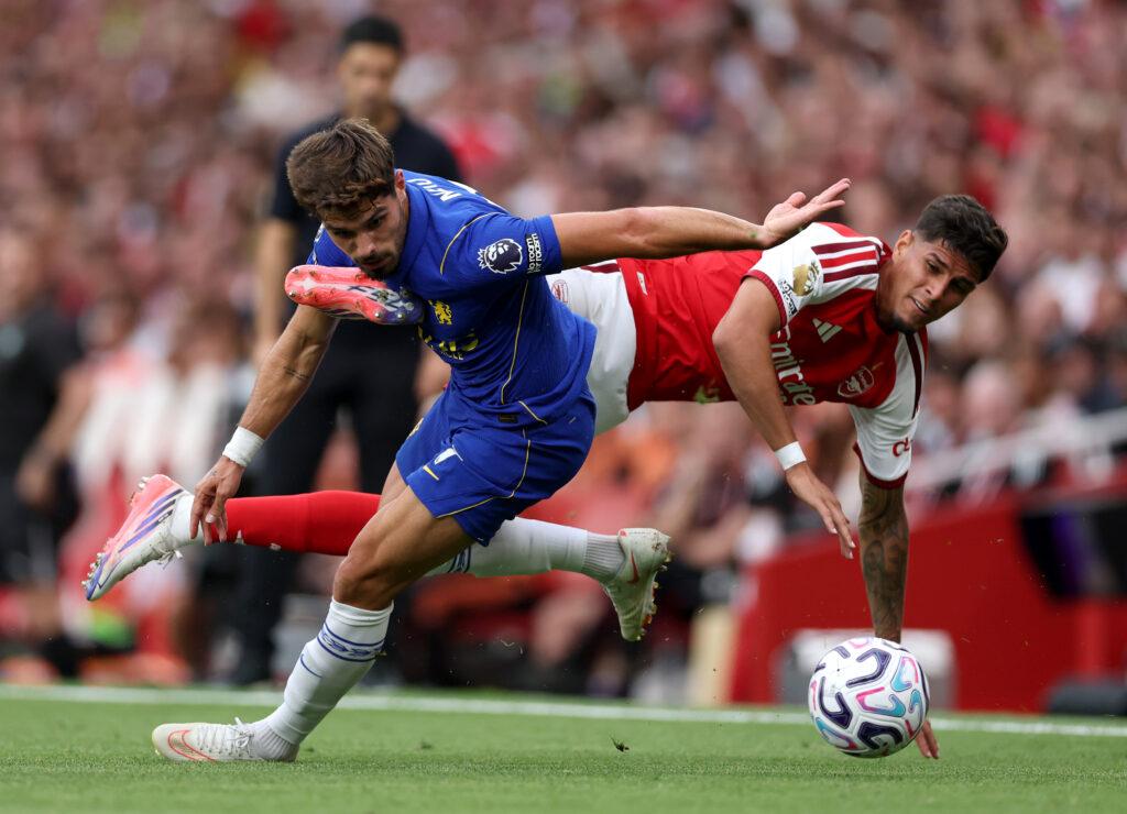 pedro neto chelsea x arsenal
