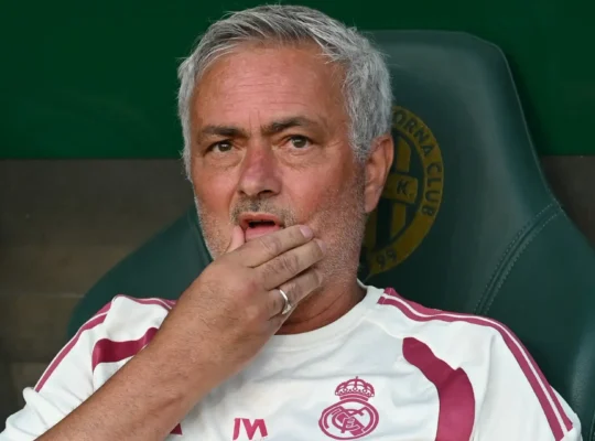 José Mourinho é técnico do Real Madrid