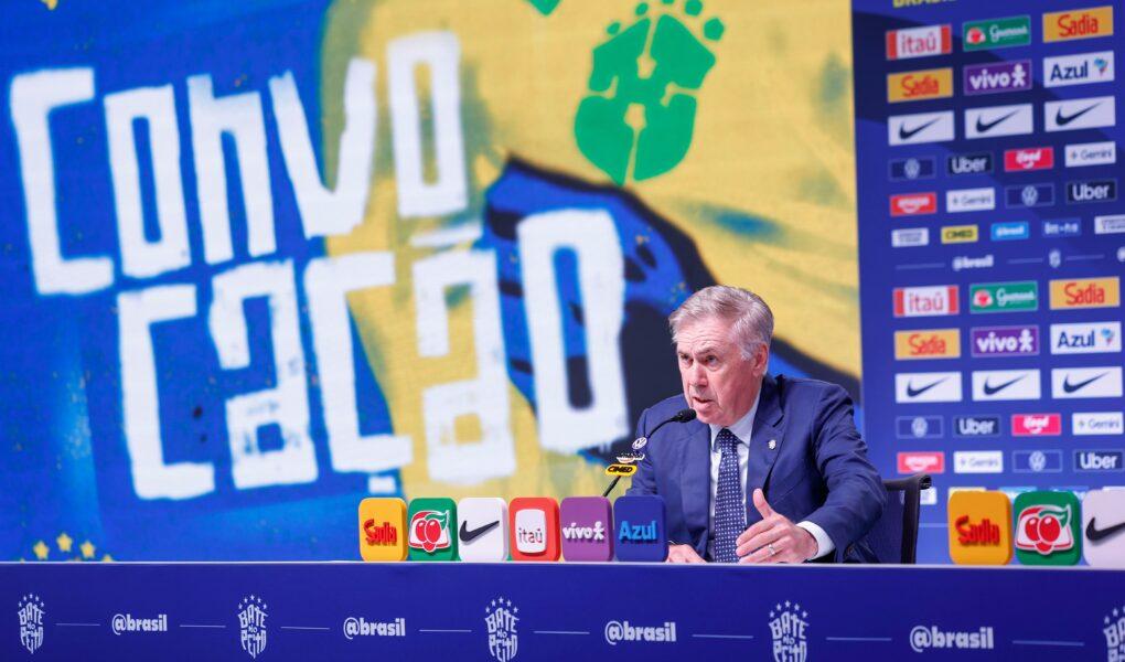 Carlo Ancelotti, Seleção Brasileira. Foto: Rafael Ribeiro/CBF.