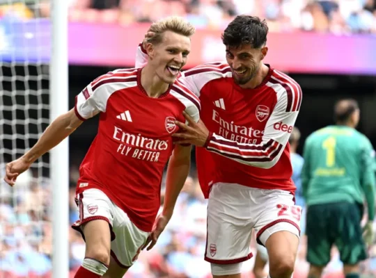 odegaard saka havertz arsenal