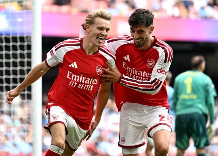odegaard saka havertz arsenal